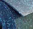 Рулонное покрытие из резиновой крошки с добавлением 15% цветных вкраплений EPDM. Толщина 4 мм